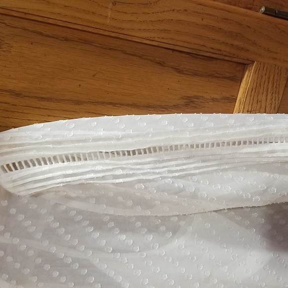 NWT Madewell Sheer Swiss Pintuck Blouse - Picture 7 of 10